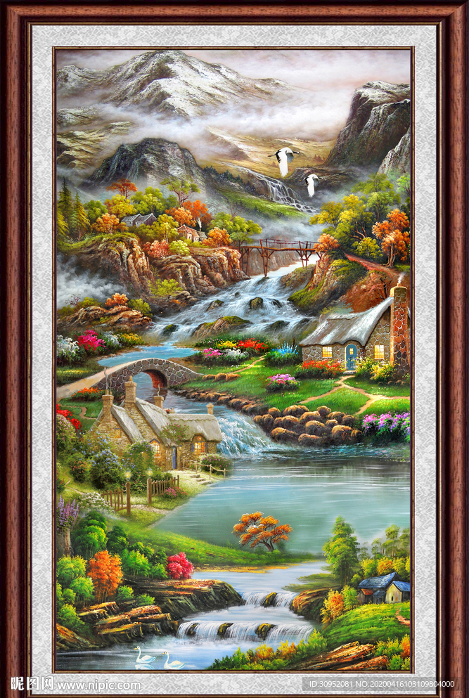 油画风景