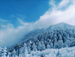 海螺沟雪山山顶