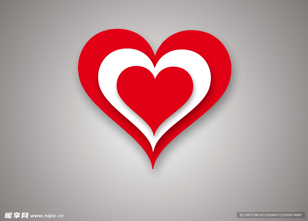 爱心背景
