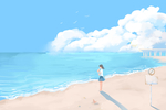 蓝天大海