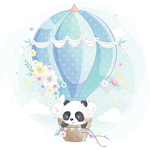 温馨浪漫儿童插画