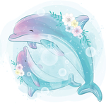 温馨浪漫儿童插画
