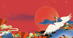 中国风国潮背景插画
