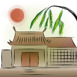 原创AI 水墨画