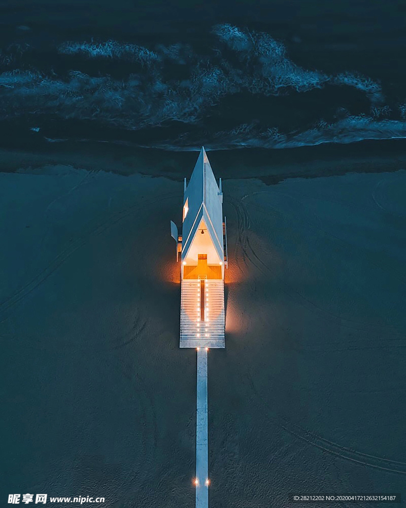 海边