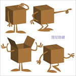 纸箱卡通