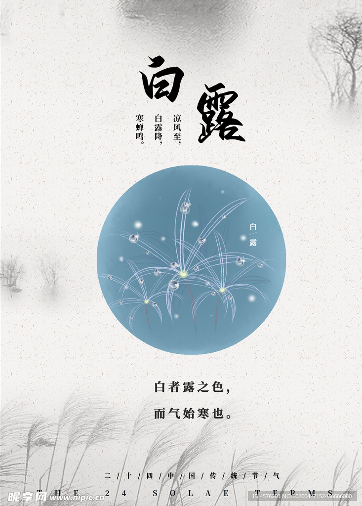 白露海报
