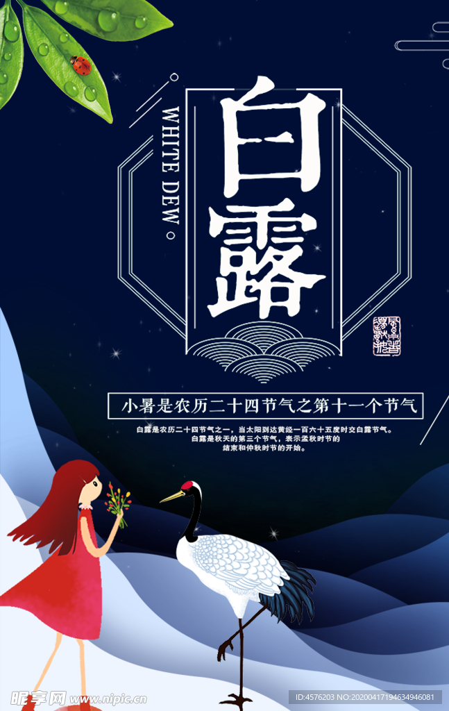 白露海报