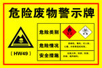 危险废物警示牌