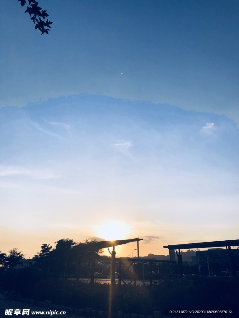 夕阳