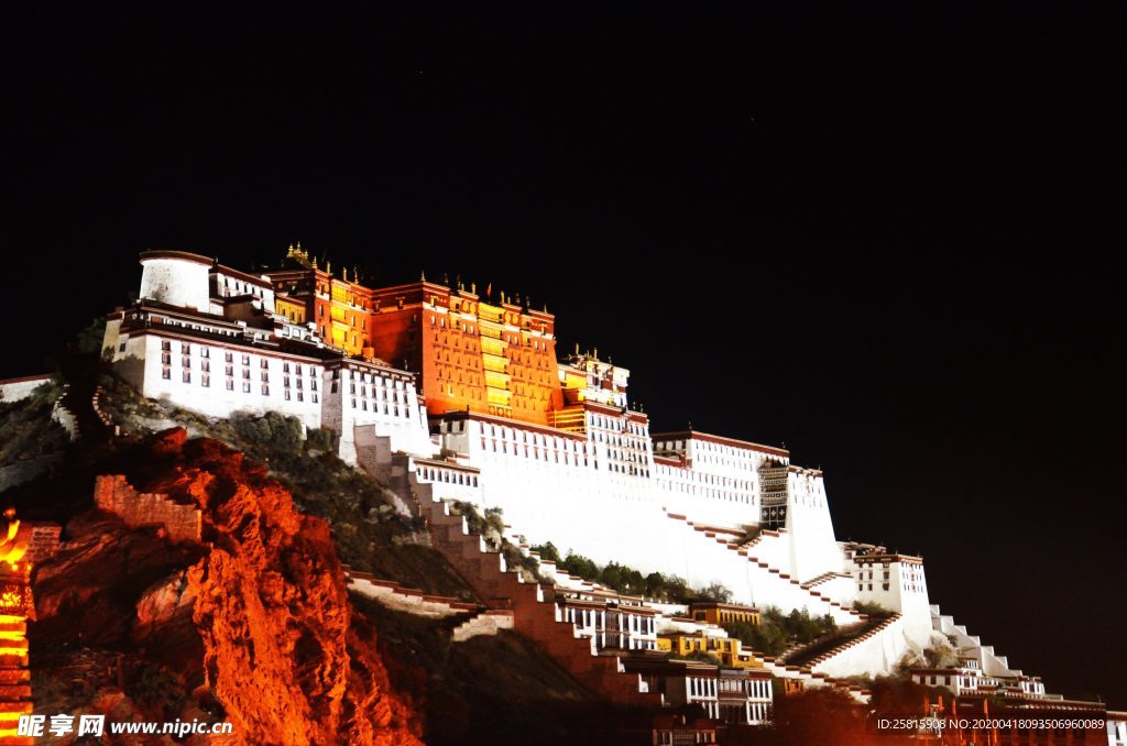 布达拉宫图片