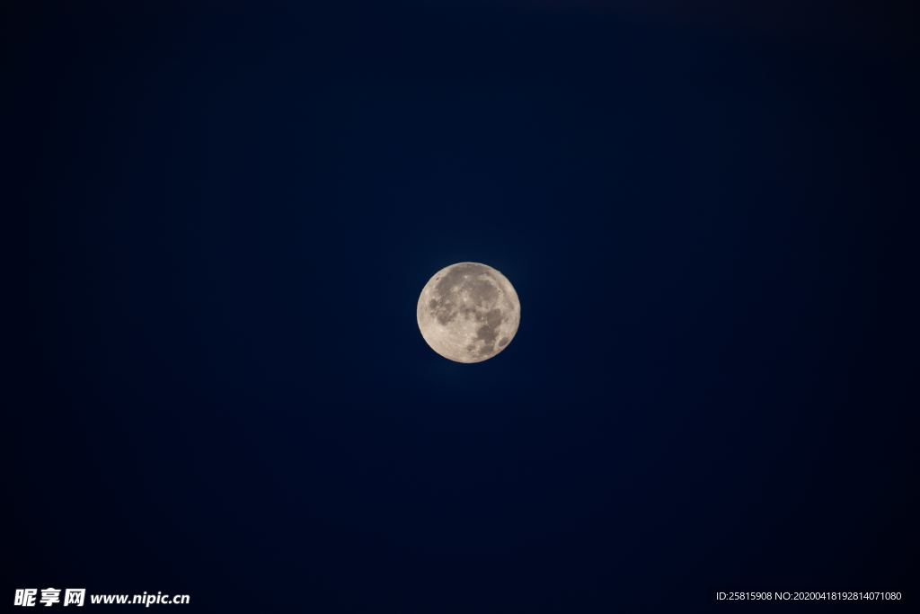 月亮月球圆月图片
