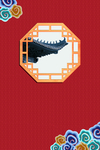 中国风国潮背景插画