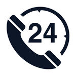 24小时电话图标