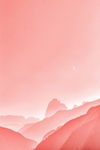 粉色云雾背景
