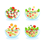 矢量厨房蔬菜食品素材