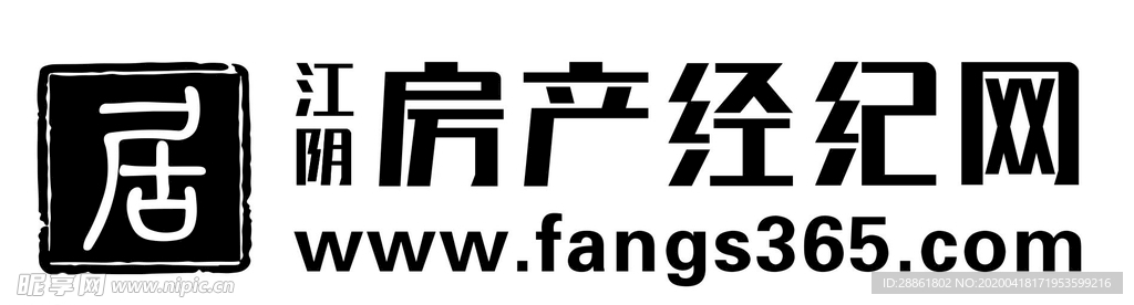 房产经济网 江阴市  矢量