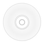 白色塑料CD