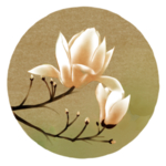 手绘花卉图案
