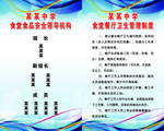 学校食堂版面