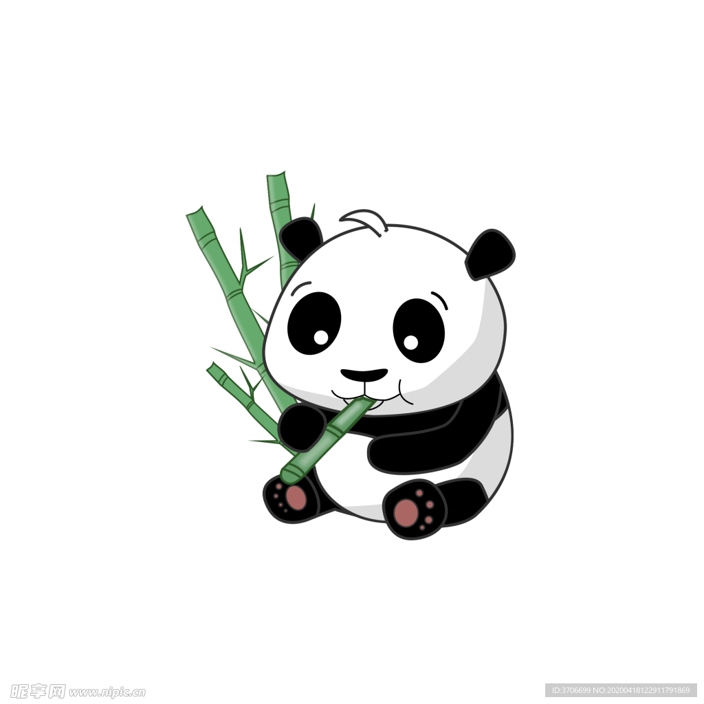 可爱熊猫
