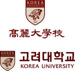 韩国高丽大学 校徽矢量图文件