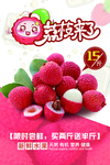 荔枝来了宣传海报