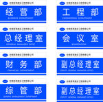 企业科室牌