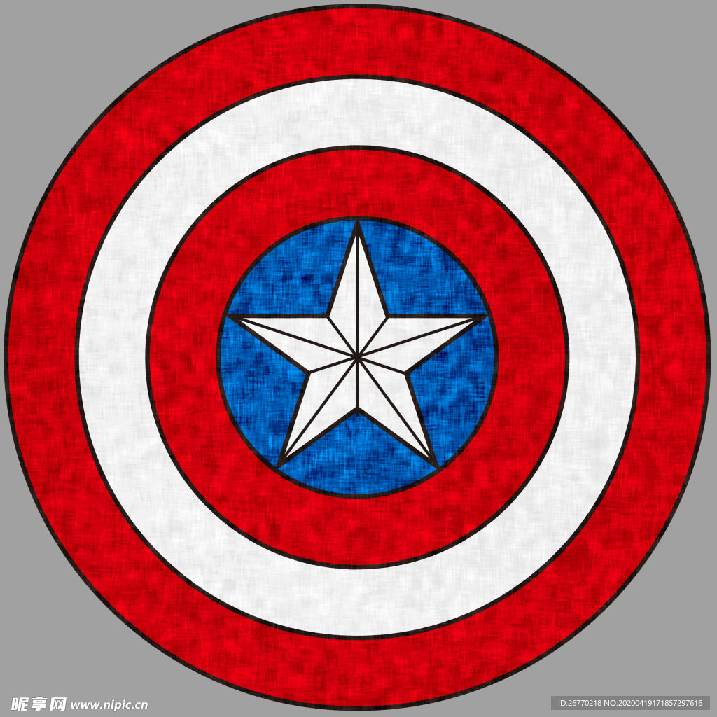 美国队长盾牌