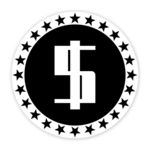 黑白色金币