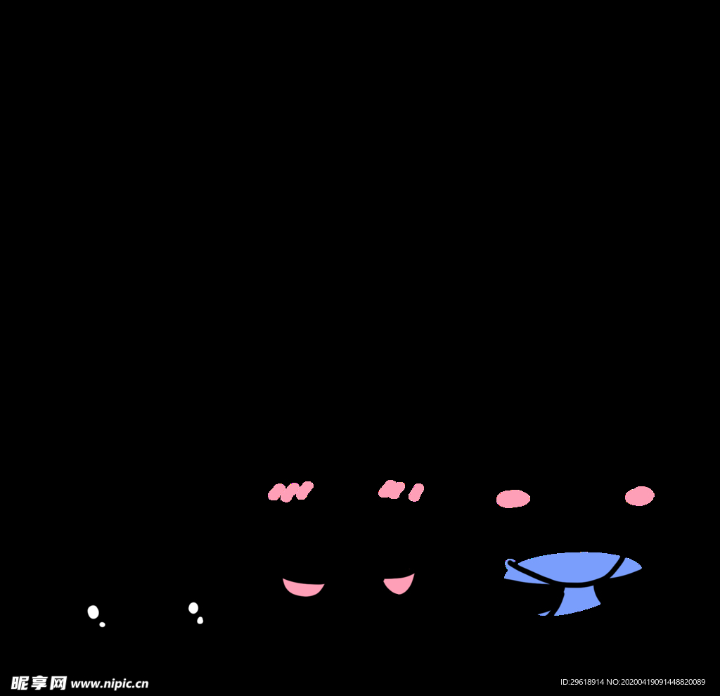 手绘眼睛表情