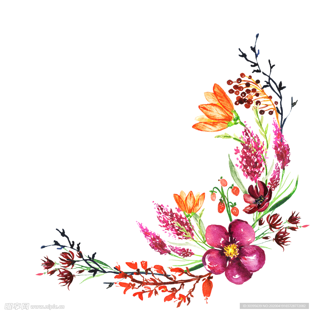 花边背景
