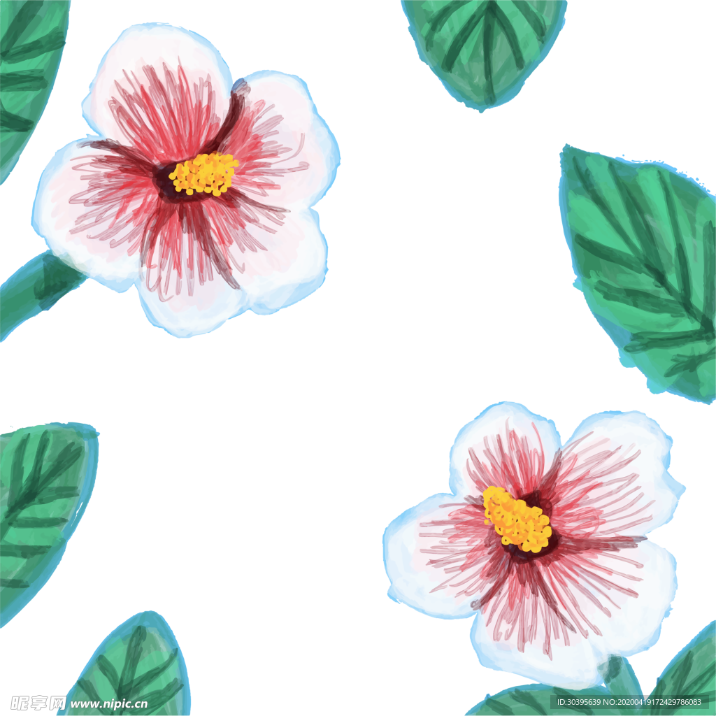 花边背景