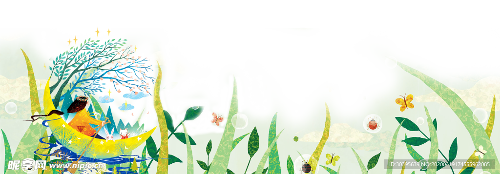 花边背景