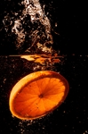 橙子泡水图