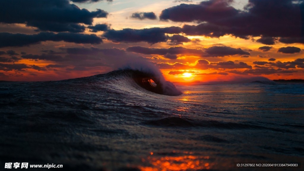 海浪 波涛 海水