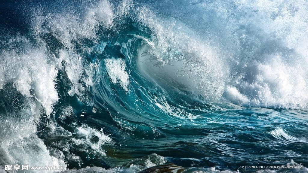 海浪 波涛 海水
