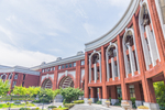 校园 背景 学校 欧式建筑