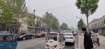 街道 汽车 马路 门头 路灯