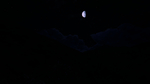 夜景月色群山风景背景