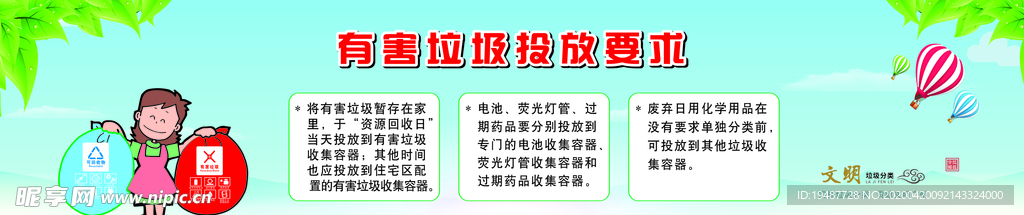 垃圾分类 围挡  绿色 城市