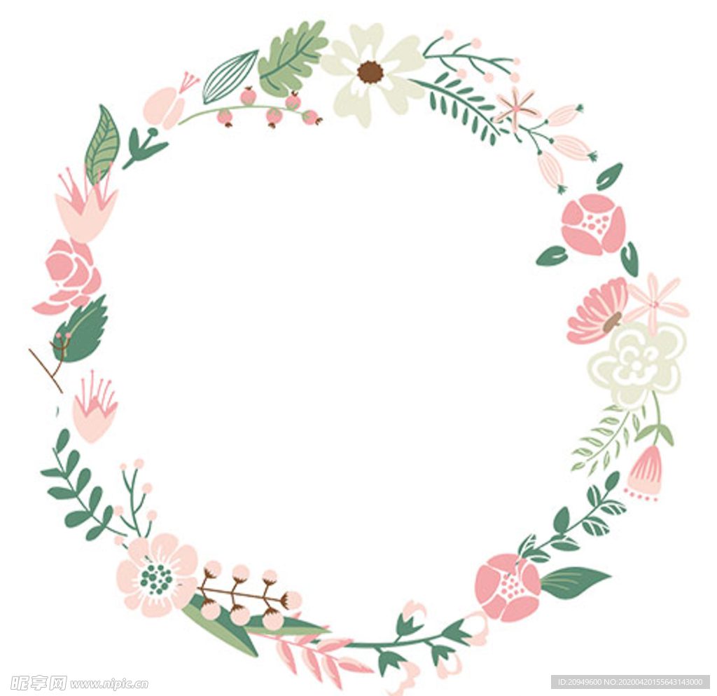 绿植花环