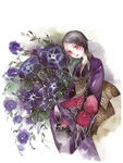 紫色牵牛花