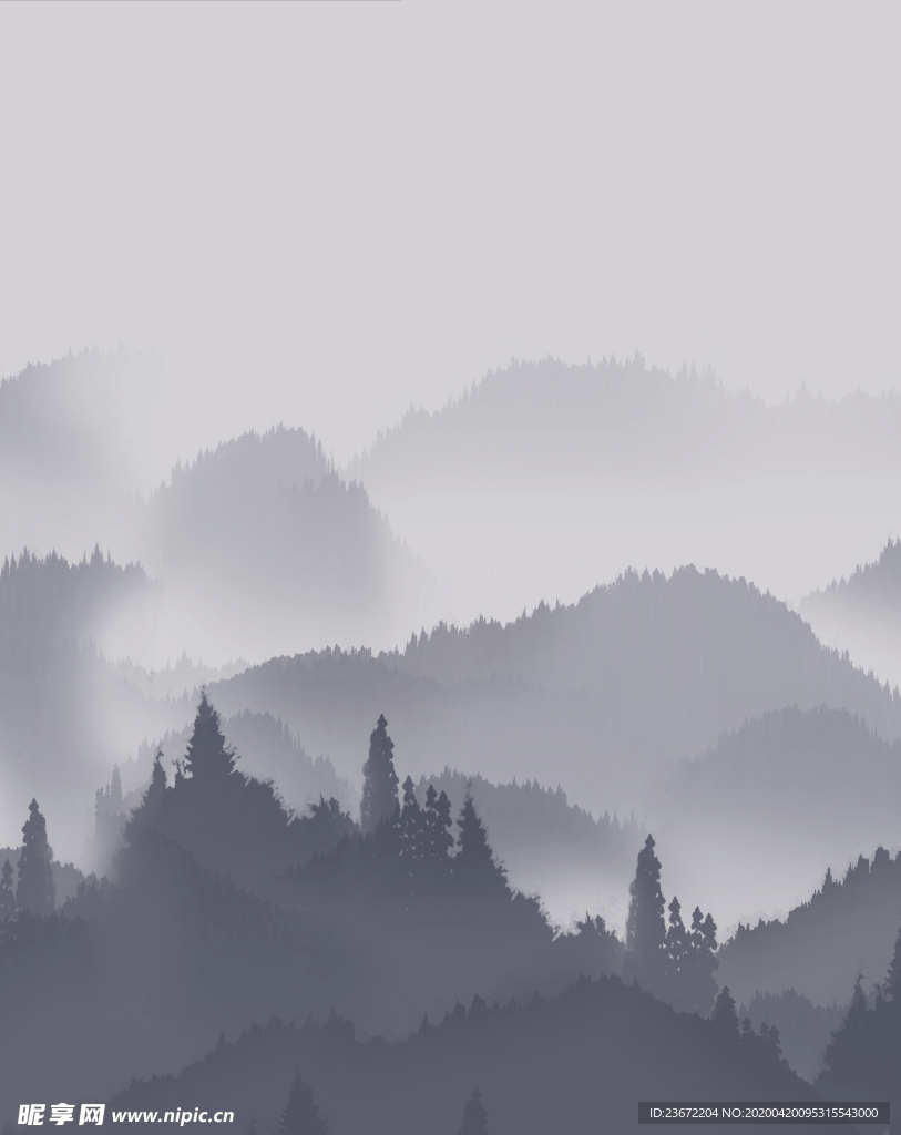 水墨山水