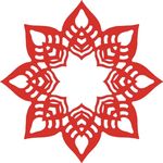 窗花花边尚窗纹