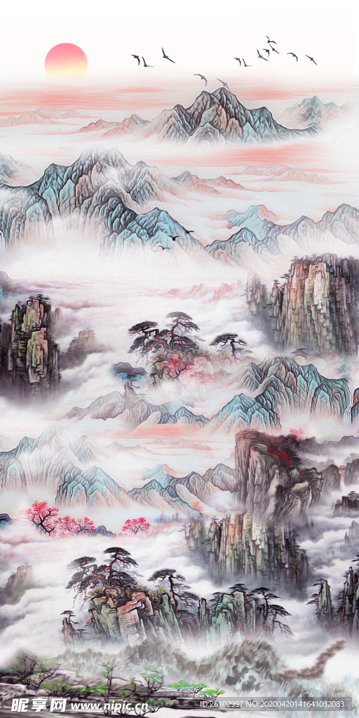 山水画