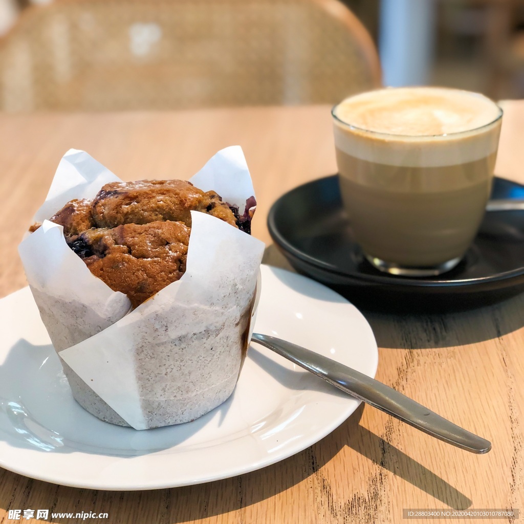 咖啡 甜点 下午茶 松饼