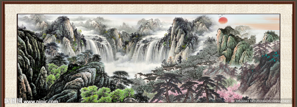 国画山水