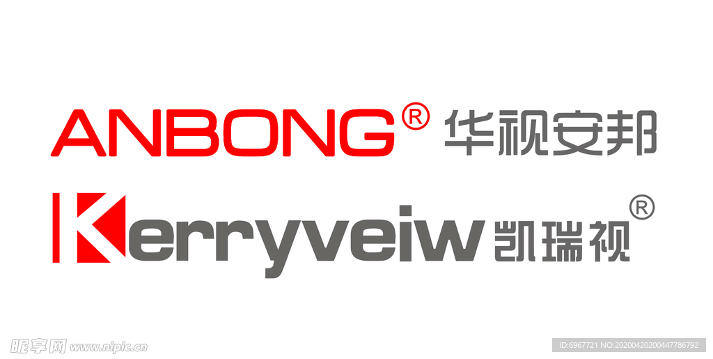 监控华视安邦 凯瑞视LOGO