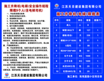 工地操作规程 施工升降机 限载